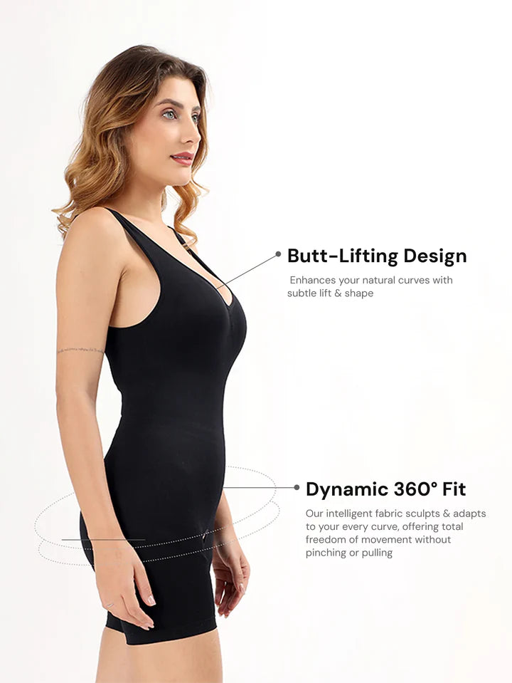 PowerSculpt Mid Thigh Bodysuit